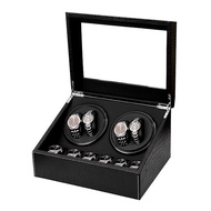 Caจัดส่งจากประเทศไทย Watch Winder กล่องเก็บนาฬิกา 4 เรือน กล่องหมุนนาฬิกา ตู้เก็บนาฬิกา แข็งแรง ทนทาน เก็บนาฬิกาได้มากถึง 10 เรือน หมุน 2 นาที หยุด 6 นาที ของแท้มีรั