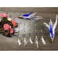 PERAMBUT STEEL TENGGIRI UNTUK BULU AYAM/ASSIST HOOK UNTUK BULU AYAM/ASSIST BULU AYAM(READY STOK)