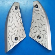 Modenas ELIT 125 (SN125F) / ELIT 150 (SN150F) - Alloy Step Plate Front (Depan) Set - (Kiri + Kanan) 