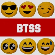 Emoji pillow / soft / smiley / cry / sad / love / laugh / happy
