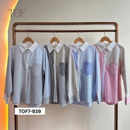 TOF VESTRA BLAUS KEMEJA VIRAL TOF7-939