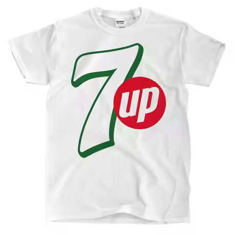 7 UP VINTAGE LOGO - White T-Shirt