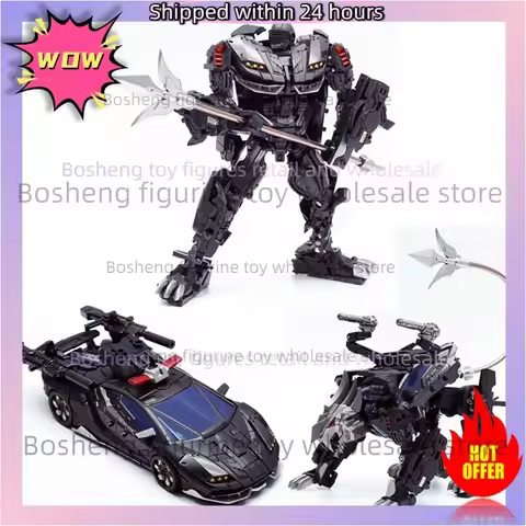 In Stock Pangu Model Transformed Toys PT12 Suan Ni Black Ninja Snake Eyes Dark Hot Rod King Kong