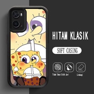 Case for OPPO A76 A96 A77s A57e A77 A36 A57 A57s Soft L-15 SpongeBob