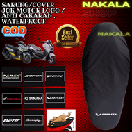 NAKALA Sarung Cover Pelindung Jok tempat duduk Motor Anti Cakaran Kucing , Anti Air , Anti Panas varian Nmax terbaru 2022 , Aerox , yamaha , honda , beat , vario 125/160 , beat , scoopy