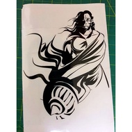 LORD HANUMAN. FOR CAR BIKE AND LORRY CHEPEAST STORE| STICKER LORI ANJENEYAR