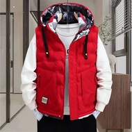 Disposable Vest Cold-Proof Vest Cool Loose Vest Casual Windproof Vest Warm Vest Men's Vest