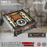 [✅Garansi] Power Amplifier Ashley Tdf3 / Tdf-3 Class Td 4 Channel