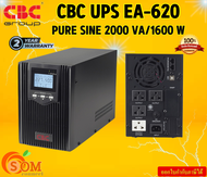 CBC UPS เครื่องสำรองไฟ EA-620 PURE SINE 2000VA/1600W  รูปคลื่นไฟฟ้าขาออกชนิด Pure Sine Wave รับประกั