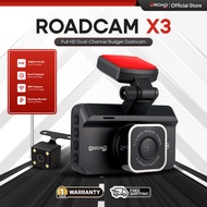 [WIFI VERSION] ROADCAM WIFI X3 Budget Dash Cam Dual Channel Recording 1080P Full HD