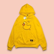 SWEATER HOODIE PULLOVER PANCOAT BIRU BORDIR LOGO PREMIUM HOODIE TEBAL FULL TAG