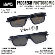 Progressive Photochromic Reading and Walking Glasses Photochromic See Close (Normal -025 to -200 Add