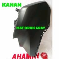 Terhemattt Body Cowling Kanan New Nmax 2021 Mat Drak Gray Original Ygp