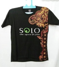 BAYAR DI TEMPAT...!!! Kaos OlehOleh Khas Solo Kaos Solo Spirit Of Java