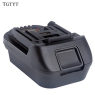 TGTYT Battery Adapter For DM18M Milwaukee Convert to MAKITA Battery