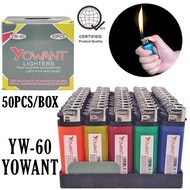 50pcs, Cricket Disposable Windproof Lighter - 50pcs/Box