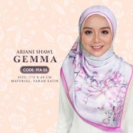 ARIANI Tudung Shawl Satin Silk [Printed/ Bercorak] Ready Stock