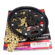 Yuzaka gold chain kit cb 150r new 428-128l (45t-14t) Family Shop777