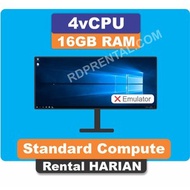 RDP Harian RDP 4CPU 16GB Ram Rdp Win Server RDP 4 Core 16GB RAM