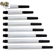 [ForestDarts] • Fit Shaft CARBON PEARL WHITE • [COSMO DARTS]