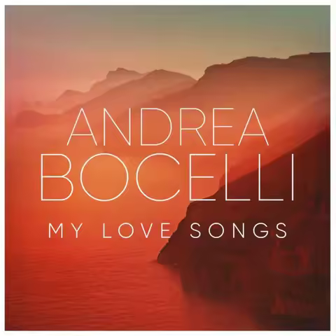 Andrea Bocelli "My Love Songs" CD – Timeless Romantic Classical Pop Ballads, Beloved Vocal Masterpie