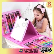 208/150pcs Children watercolour Pen Painting set Drawing board Stationery Art set Pensil Warna