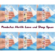Acrylic Love And Deep Space Divider