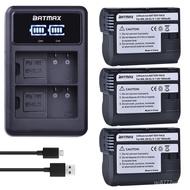 Batmax Decoded 3Pcs EN-EL15 EN EL15 Baery   LED B Dual Charger for Nikon D600 D610 D800 D800E D810 D7000 D7100 D7200 V1