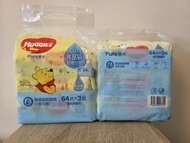 Huggies 純水濕紙巾 64片x 3