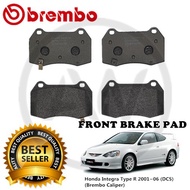 BREMBO Honda Integra DC5 TYPE R (Brembo Caliper) Front Rear Disc Brake Pad