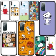 Casing Huawei Nova 3i 3 5t 2i 2 Lite Nova3I Nova5T Nova2i Phone Cover C-MA105 snoopy Cartoon Dog Soft Silicone Case Black Fashion