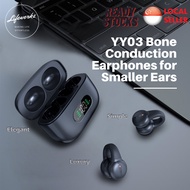 Lifewerkz Upgraded Bone Conduction Earphones for Smaller Ears | Wireless Lightweight Earbuds | TWS Earbuds Earphones