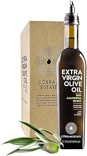 Cobram Estate California Select Extra Virgin Olive Oil, First Cold Pressed, Non-GMO, Keto Friendly, High in Antioxidants, Rich &amp; Complex, 375ml Bottle