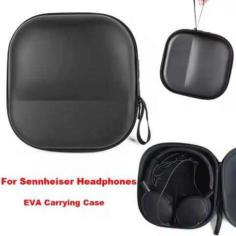 EVA Carrying Case For Sennheiser HD25 HD25-1 II HD25-SP HMD25 HME25 HMEC25 HME45 HMEC45 Headphones S