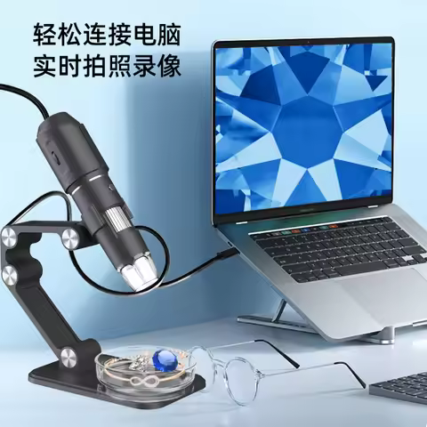 2MP 1080P 50-1600X WIFI Digital Microscope For PCB Repairing Educational Magnifier CMOS Borescope Ha