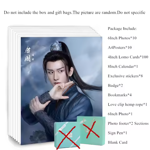Chinese Actor Cheng Yi IMMORTAL SAMSARA Chen Xiang Ru Xie Ying Yuan Lomo Cards Posters Photos Photo 