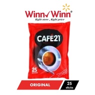 CAFE 21 2 in 1 Instant Coffee Mix ( 12g x 25 sachets ) 300g