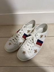 Gucci 白色蜜蜂星星休閒鞋