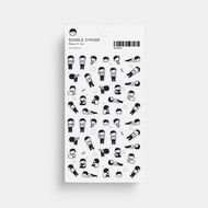 Daily of Jun Doodle | Transparent Sticker