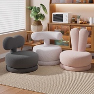 Leisure Chair Sofa Chair Swivel Children's Sofa Chair Mini Reading Leisure Backrest Living Room