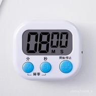 Kitchen Timer Timer Reminder Electrical Appliances for Students Electronic Alarm Clock Stopwatch Clock Magnetic Switch D
