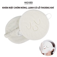 Hot, Cold, Hot, Breathable cotton, Soft, White Masking Mask - hickies Lcing system