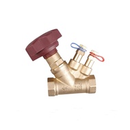 ly DN15 DN20 DN25 Flow control valve brass Balance valve control valve DN32 DN40