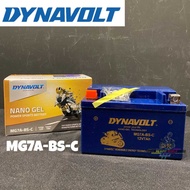 BATTERY DYNAVOLT NANO GEL t YTX7A YTX7A-BS YTX7 Original MG7A-BS-C Batteri BATERY MOTOR DYNAVOLT ACC