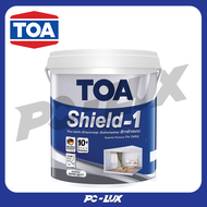 TOA สีน้ำชิลด์ วัน นาโน ชนิดด้านสีทาฝ้าเพดาน  สี  White E777  ขนาด 5 แกลลอน