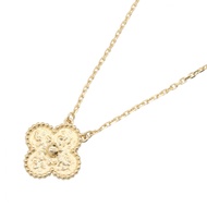 [Pre-owned] Van Cleef & Arpels Vintage Alhambra Necklace, Neck size 37.5/42cm, K18 (Yellow Gold) Vin