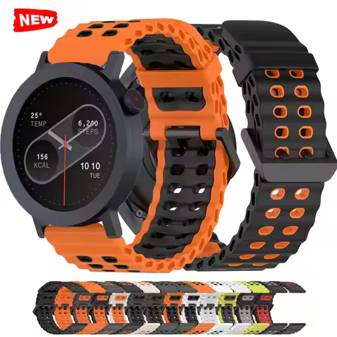 22mm Ocean Band For CMF Watch Pro By Nothing CMF Smartwatch Accessories Strap For OnePlus Watch 2 3