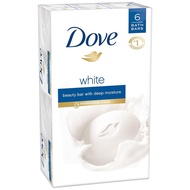 Dove Beauty Stick, White Wine 4 Ounces, 6 Bars, Blue, Unscented, 24 Ounces HSIN