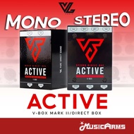 VL Audio รุ่น Vbox Stereo Active ดีไอ บ๊อกซ์ VL Audio Vbox MONO Active กล่องแปลงระดับสัญญาณเสียง DI 