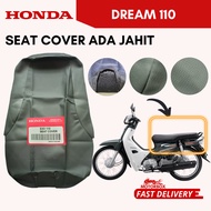 HONDA DREAM 110 SEAT COVER A CLASS - EX5 110 TEMPAT DUDUK REPLACEMENT KAIN SARUNG KULIT ORIGINAL DESIGN DOT CUTTING